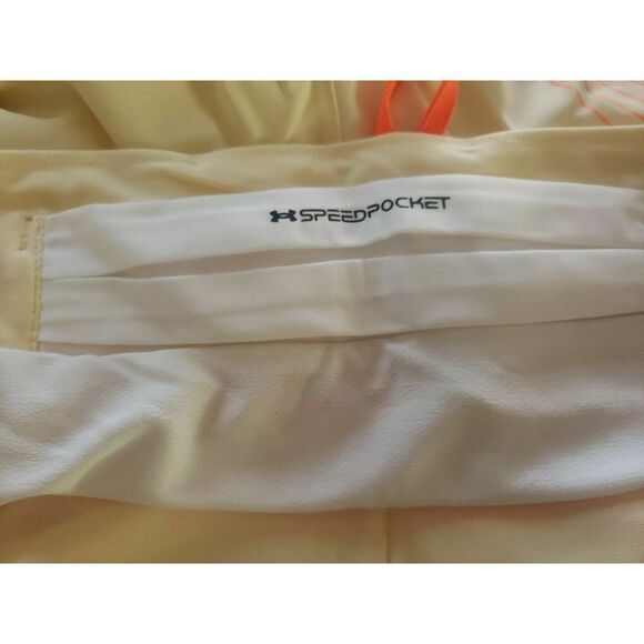 Under Armour 1351186-014 Women's Size Small Yellow UA Speedpocket Graphic Shorts - Picture 6 of 6